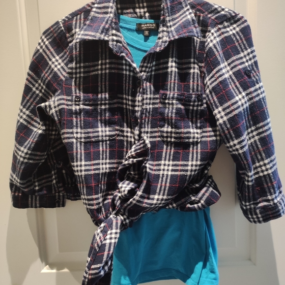 Blue checkered Shirt - Picture 3 of 5